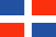 Dominikanske Republik Flag